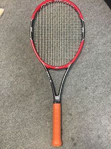 Wilson Pro Staff 97 STRUNG 4 1/4 (Tennis Racket Racquet roger federer 11.1 315g)