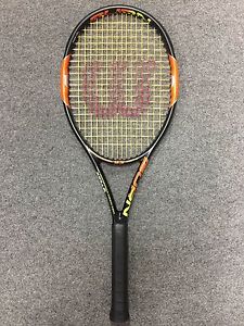 Wilson Burn 95 STRUNG 4 3/8 (Tennis Racket Racquet Kei Nishikori 16x20 309g 2016