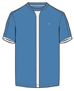 K-swiss performance Camiseta hypercourt crew methyl blue/white