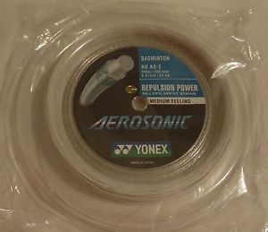 100% YONEX 200m REEL YONEX AEROSONIC BADMINTON RACKET STRING YONEX BG-AS REEL