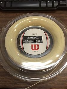 Wilson NXT 16g Natural Partial Reel Tennis String 2