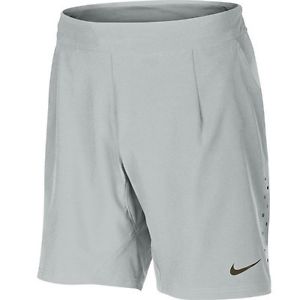 Nike Nadal Rafa 8" Men's Grey Dri Fit Premier Tennis Shorts Master 2013.