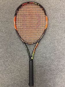 Wilson Burn 100S STRUNG 4 1/4 (Tennis Racket Racquet 18x16 303g 10.7oz Spin)
