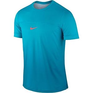 GENUINE Nike Mens Challenger Premier Rafa Crew Gradient - Vivid Blue REG 90.00