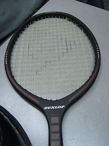 Vtg DUNLOP FIBERGLASS RACQUET-EXTREMELY RARE-SEE PICS-4 3/8 GRIP-COLLECTIBLE!!