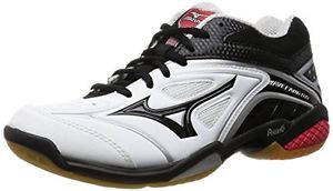 Mizuno badminton shoes WAVE FANG SS MD [men] 71GA1511 09 (White x Black x R