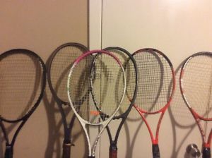 Lot Of 7 Head Racquets: Radical Mp,Radical Liquidmetal (Liquid Metal), Cool Eart