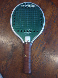 VTG ST-5 Pro-Model Greg Lawrence Shamrock Paddleball Beach Tennis Racquet CA