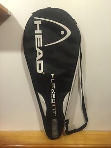 Head Tennis Racquet Used With Cover Zipper Orange Lightweight Racquet