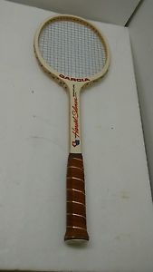 Harold Solomon Signature Garcia Wood Tennis Racquet 1970's Vintage Rare