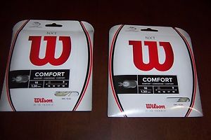 Wilson NXT 16 string, Arm Friendly; multifilament soft; 2 sets, orig. $40