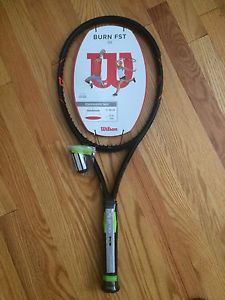 Wilson Burn FST Tennis Racquet, 4 3/8" grip