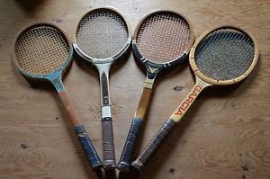 VINTAGE TENNIS RACQUET LOT