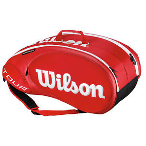 Wilson Tour Molded 2.0 9-Pack Bag - Red