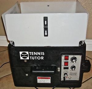 Tennis Tutor, Model 4 Tennis Machine Portable