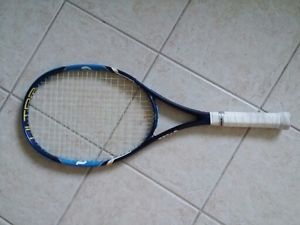 Like New Wilson ULTRA 108  tennis racquet strung with Wilson NXT 17G strings