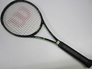 WILSON BLX BLADE 98 (18x20) TENNIS RACQUET (4 3/8) CLUB DEMO. NEW LUXILON