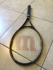 Excellent! Wilson Graphite XLB Stretch Tennis Racquet 4 3/8