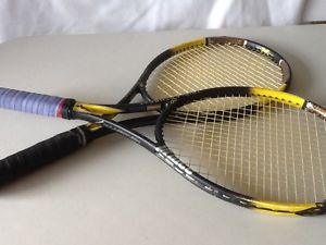 Lot Of 2 Prince Vendetta Triple Threat TT Tennis Racquet 4 5/8