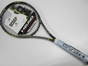 **NEW** HEAD GRAPHENE XT SPEED LTD EDITION RACQUET (4 3/8) FACTORY STRUNG!