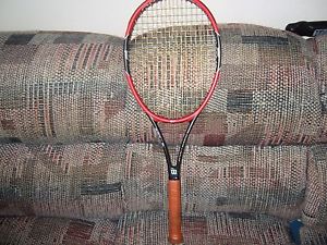 WILSON TENNIS RACKET.  PRO STAFF 97. USED. 4 1/4.