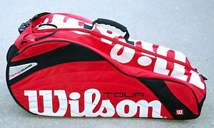 WILSON TOUR THERMO GUARD TENNIS BAG TENNIS RACQUET STORAGE CARRY BAG  EXCELLENT