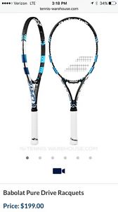 Babolat 2016 Pure Drive. Free Stringing If Requested.