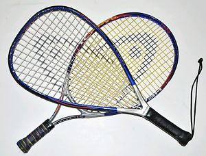 TI Agassi 21 & Head Comp G XL Racket Ball Lot 2 Racquets Racquetball