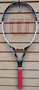 Wilson Juice 100S Used Tennis Racket-Strung-4 3/8''Grip