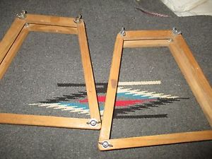 2 Vintage Spalding Wooden Tennis Racket Press Lot A rare pair!  Complete