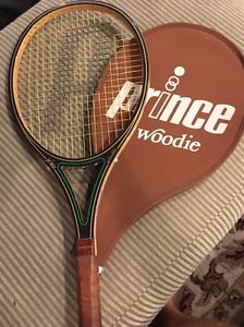 Prince Woodie Tennis Racquet Cover 4 1/4 In Great Condition