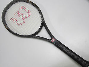 WILSON HYPER HAMMER 2.3 OVERSIZE RACQUET (4 3/8) NEW GRIP / STRINGS!!!