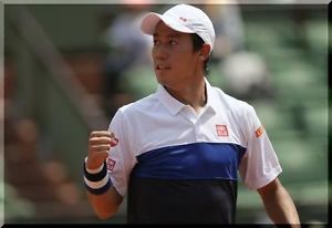 Japan tennis player kei nishikori x uniqlo replica uniform 2015 limited model