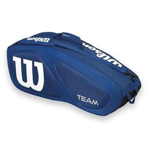 *NEW*  Wilson Team II Navy 6 Pack Tennis Bag