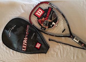 Brand New Wilson Ultra Classic Racquet 3 5/8 Titanium And Graphite. Cliff Swain