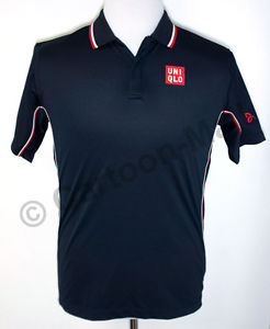 UNIQLO Novak Djokovic Polo Shirt US Open 2014 (Navy)