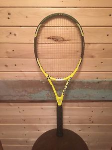 Fischer M-Comp 95 Tennis Racket w/Bag **Nice**