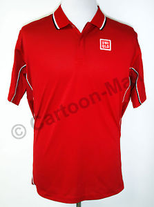 UNIQLO Novak Djokovic Polo Shirt US Open 2014 (Red)