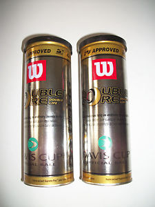 Wilson 2001 Double Core David Cup Tennis Balls