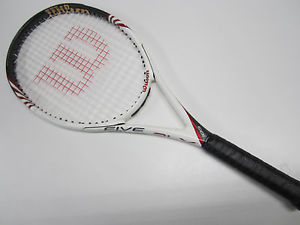 WILSON BLX FIVE 103 TENNIS RACQUET (4 3/8) NEW GRIP/STRINGS!!!