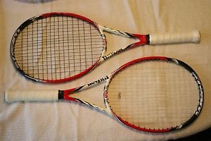 TWO (2) WILSON STEAM  99S Tennis Racket BLX  Spin