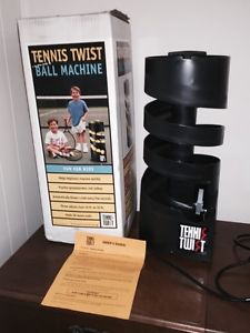 Tennis Twist Ball Machine Launcher Practice AC Cord Holds 28 Balls