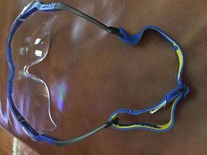 Protective Racquetball Eyeglasses Leader Brand with Case & Adjustable Strap