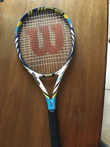 Wilson Juice BLX Junior TENNIS Racquet 25 gently used 4" Grip CHILD Boy Girl