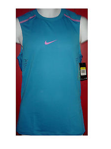 NWT NIKE RAFAEL NADAL RAFA BULL Dri-Fit Sleeveless Shirt Sz M $75 ~~FREE SHIP~~