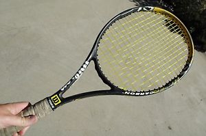 Wilson Hyper Hammer 6.3 Hyper Carbon Tennis Racket 4 1/4" Mid Plus Racquet