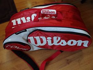 WILSON Tour V 15 Pack Tennis Back Pack Thermoguard & Moistureguard technology