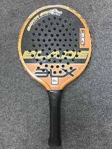 Wilson BLX Blade 4 1/4 Platform Tennis Paddle (racket racquet Gator Grit 395g)