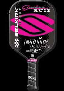 SELKIRK SPORT EPIC 30P-XL POLYMER GRAPHITE PICKLEBALL PADDLE ENRIQUE SIGNATURE