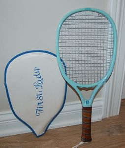 Vintage OLYMPIAN First Lady Racquetball Racket  With Cover